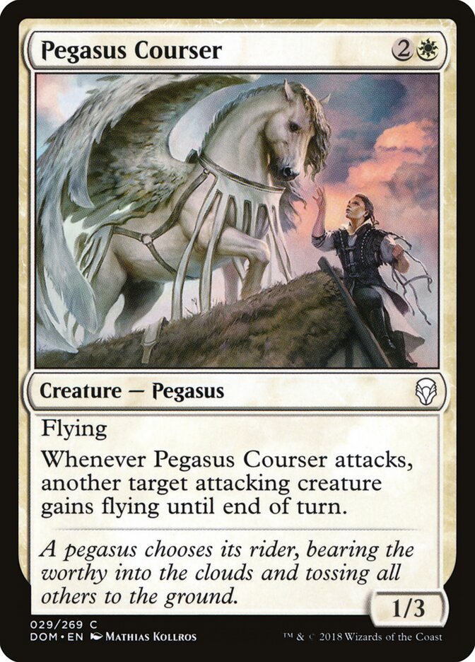 Pegasus Courser - Dominaria (Common) [DOM-29]
