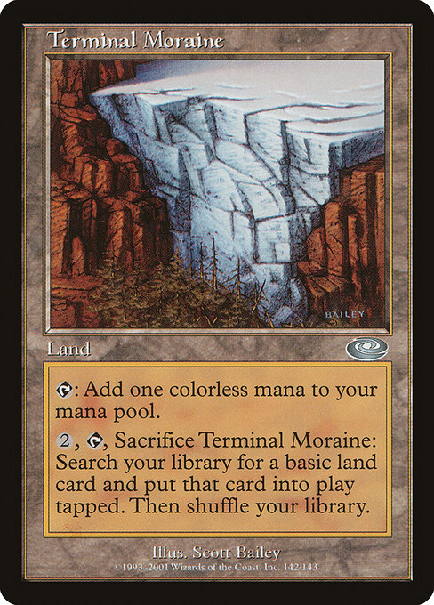 Terminal Moraine – Planeshift (PLS-142) Magic: The Gathering card | LC-REM-20260804-15526177112396-353a8ea8-3f1f-4f77-95bc-b09b96996285 Image principale du produit