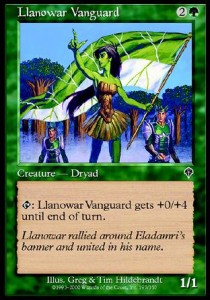 Llanowar Vanguard - Invasion (Common) [INV-197] Hauptbild