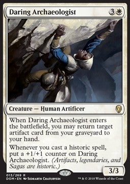 Daring Archaeologist - Dominaria (Rare) [DOM-13] Immagine principale del prodotto