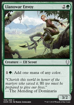 Llanowar Envoy - Dominaria (Common) [DOM-169] Immagine principale del prodotto