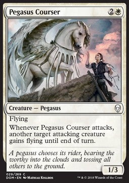 Pegasus Courser - Dominaria (Common) [DOM-29] Hover Image