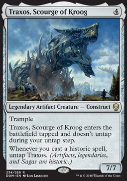 Traxos, Scourge of Kroog - Dominaria (Rare) [DOM-234] Immagine principale del prodotto