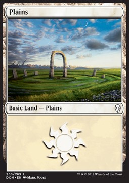 Plains (V.4) - Dominaria (Land) [DOM-253] Immagine principale del prodotto