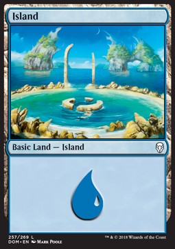 Island (V.4) - Dominaria (Land) [DOM-257] Immagine principale del prodotto