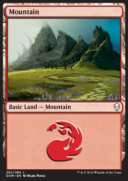 Mountain (V.4) - Dominaria (Land) [DOM-265]