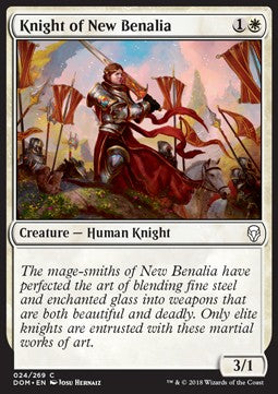 Knight of New Benalia - Dominaria (Common) [DOM-24] Immagine principale del prodotto