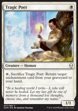 Tragic Poet - Dominaria (Common) [DOM-37] Hover Image