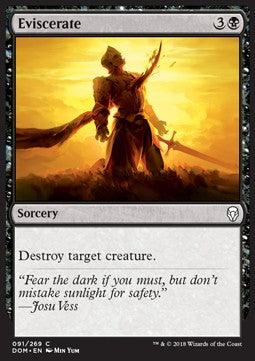 Eviscerate - Dominaria (Common) [DOM-91] Immagine principale del prodotto