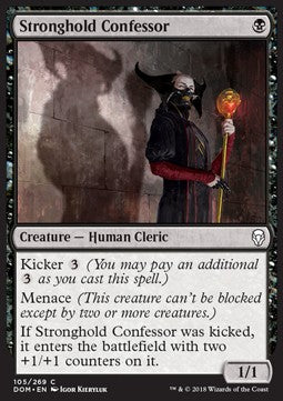 Stronghold Confessor - Dominaria (Common) [DOM-105]