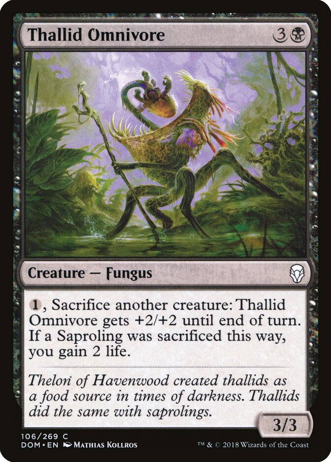 Thallid Omnivore - Dominaria (Common) [DOM-106] Main image