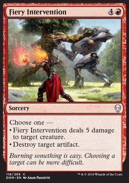 Fiery Intervention - Dominaria (Common) [DOM-118] Immagine principale del prodotto