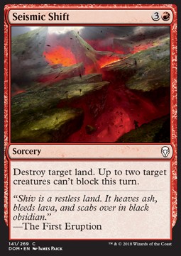 Seismic Shift - Dominaria (Common) [DOM-141] Immagine principale del prodotto