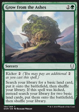 Grow from the Ashes - Dominaria (Common) [DOM-164] Immagine principale del prodotto