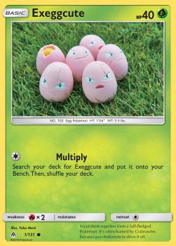 Exeggcute - Forbidden Light (Common) [FLI-1]
