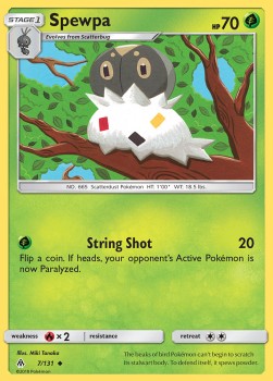 Spewpa - Forbidden Light (Uncommon) [FLI-7] Imagen principal del producto