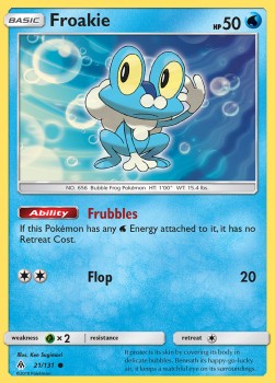 Froakie - Forbidden Light (Common) [FLI-21]