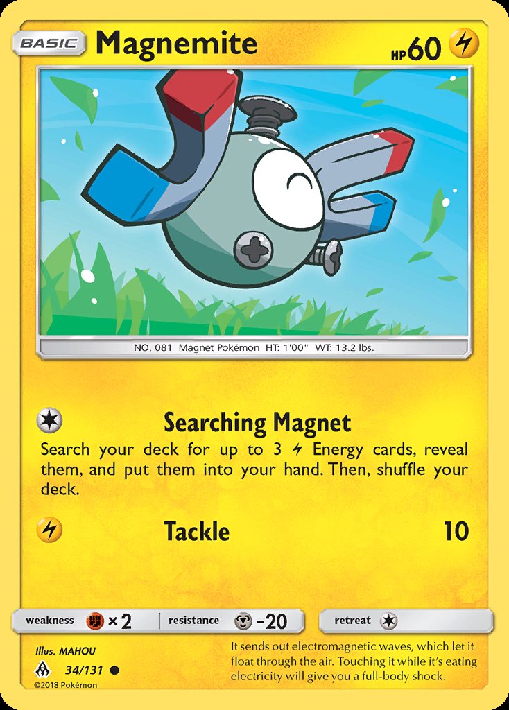 Magnemite - Forbidden Light (Common) [FLI-34] Image principale du produit
