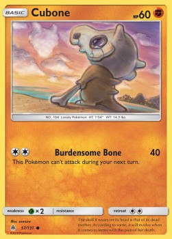 Cubone - Forbidden Light (Common) [FLI-57]