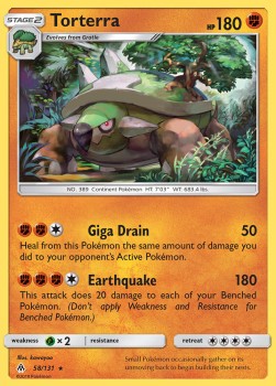 Torterra - Forbidden Light (Rare) [FLI-58] Imagen principal del producto