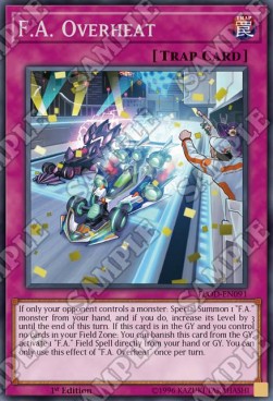 F.A. Overheat - Flames of Destruction (Rare) [FLOD-091] Hover Image