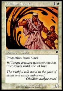 Obsidian Acolyte - Invasion (Common) [INV-22] Immagine principale del prodotto
