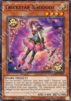 Trickstar Rhodode - Flames of Destruction (Super Rare) [FLOD-008] Main image