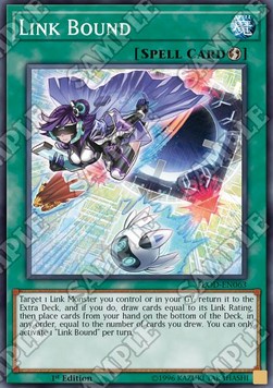 Link Bound - Flames of Destruction (Super Rare) [FLOD-063]