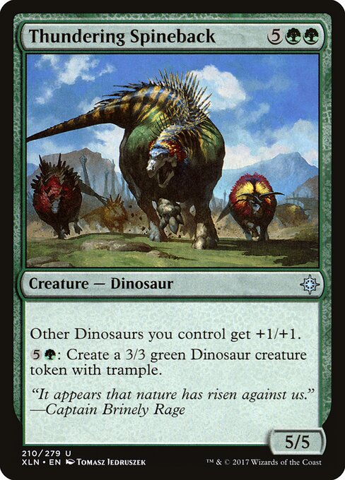 Thundering Spineback – Ixalan (XLN-210) Magic: The Gathering card | LC-REM-20260804-15150874657100-35711da6-aac4-4c2a-b324-aebeaa843adc