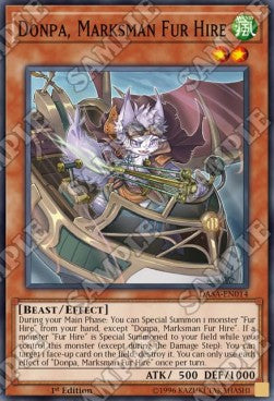 Donpa, Marksman Fur Hire - Dark Saviors (Super Rare) [DASA-014] Main image