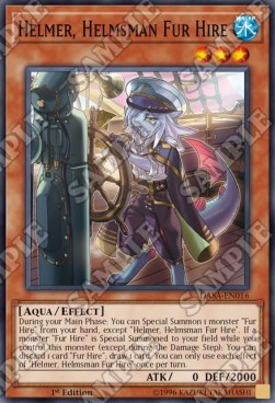 Helmer, Helmsman Fur Hire - Dark Saviors (Super Rare) [DASA-016] Hover Image