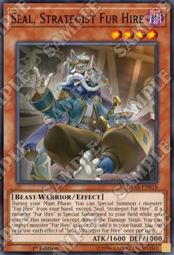 Seal, Strategist Fur Hire - Dark Saviors (Super Rare) [DASA-018] Main image