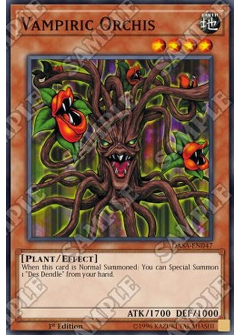 Vampiric Orchis — Dark Saviors (DASA-047) Yu-Gi-Oh! card Image principale du produit