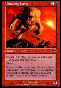 Pouncing Kavu - Invasion (Common) [INV-158]