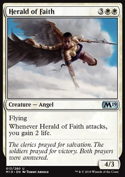 Herald of Faith - Core 2019 (Uncommon) [M19-13] Hauptbild