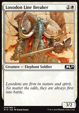 Loxodon Line Breaker - Core 2019 (Common) [M19-24]