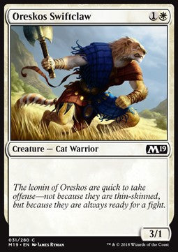 Oreskos Swiftclaw - Core 2019 (Common) [M19-31]