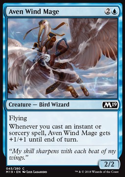 Aven Wind Mage - Core 2019 (Common) [M19-45] Imagen principal del producto