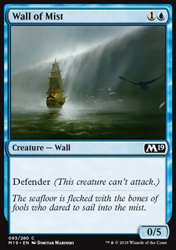 Wall of Mist - Core 2019 (Common) [M19-83] Hover Image
