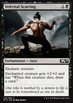 Infernal Scarring - Core 2019 (Common) [M19-103] Hover Image