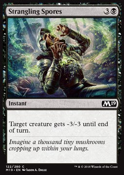 Strangling Spores - Core 2019 (Common) [M19-122]