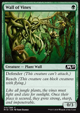 Wall of Vines - Core 2019 (Common) [M19-210] Hover Image