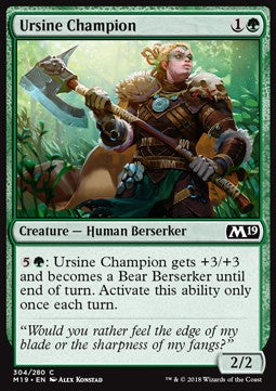 Ursine Champion - Core 2019 (Common) [M19-304]