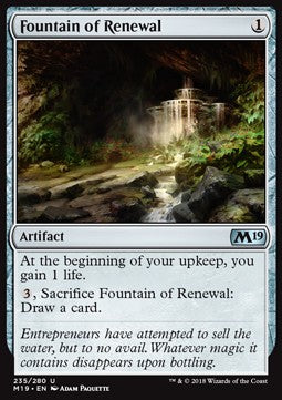 Fountain of Renewal - Core 2019 (Uncommon) [M19-235]