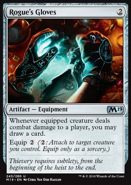 Rogue's Gloves - Core 2019 (Uncommon) [M19-243] Hauptbild