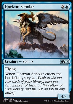 Horizon Scholar - Core 2019 (Uncommon) [M19-59] Hauptbild