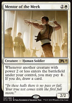 Mentor of the Meek - Core 2019 (Rare) [M19-27] Image principale du produit