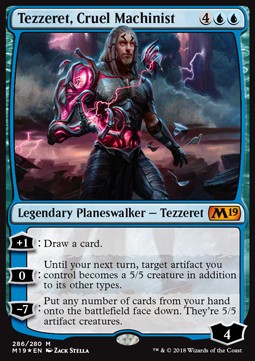 Tezzeret, Cruel Machinist - Core 2019 (Mythic) [M19-286] Image principale du produit