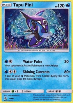 Tapu Fini - SM Black Star Promos (Promo) [SM-92] Main image