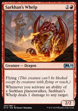 Sarkhan's Whelp - Core 2019 (Uncommon) [M19-299] Imagen principal del producto